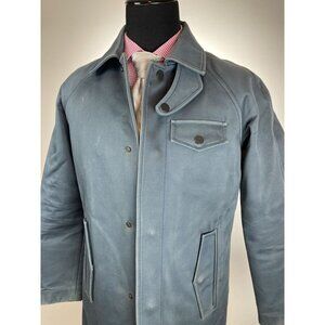 The Arrivals Blue/Gray Macintosh Winter Coat M Medium